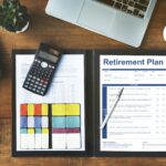 Retirement Plan Financial Investment Application Form Concept